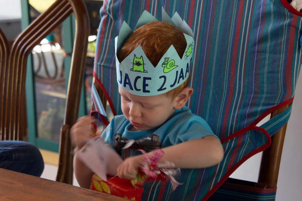 Our little world traveler celebrated his second birthday in Amurang, North Sulawesi