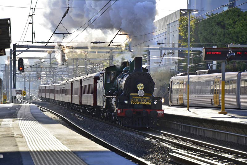 FlipFlopGlobetrotters.com - blog: Brisbane with kids - Steam Train Sundays