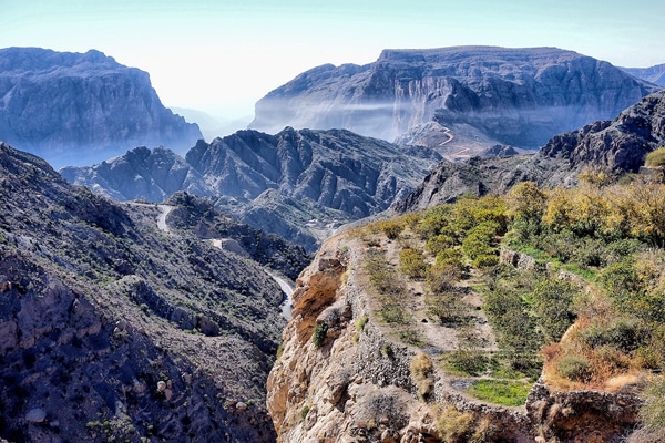 FlipFlopGlobetrotters.com - Best places to visit in the Middle East with kids - Jebel Akhdar, Oman